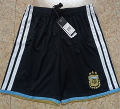 26-27 Special Version Argentina Black Thailand Soccer Shorts