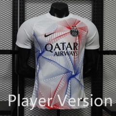 (S-3XL) Player Version 26-27 Champions Version PSG White Thailand Soccer Jersey AAA-888