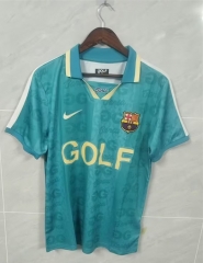 (S-4XL) 26-27 Joint Version Barcelona Green Thailand Soccer Jersey AAA-1047