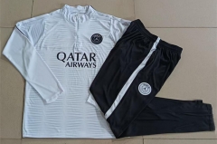 26-27 Jordan PSG White Ink jet Thailand Soccer Tracksuit-815