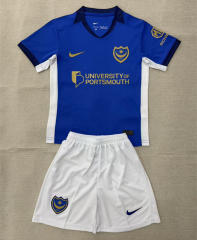 26-27 Portsmouth Home Blue Soccer Uniform-AY