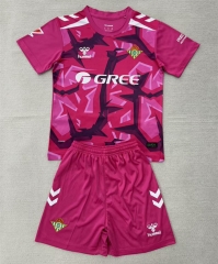 26-27 Real Betis Goalkeeper Pink Soccer Uniform-AY