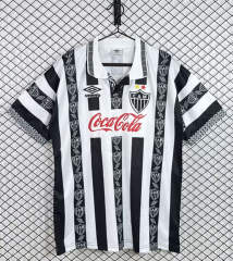 Retro Version 1995 Atlético Mineiro Home Black&White Thailand Soccer Jersey AAA-3257