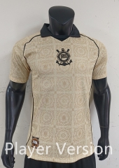 Player Version 26-27 116th Anniversary Edition Corinthians Khaki Thailand Soccer Jersey AAA-0871