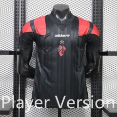 (S-3XL) Player Version 26-27 Retro Casual Version AC Milan Black Thailand Soccer Jersey AAA-888