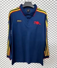 26-27 Arsenal Cyan LS Thailand Polo Shirt-2044