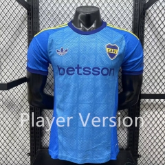 (S-4XL) Player Version 26-27 Boca Juniors Blue Thailand Soccer Jersey AAA-4285
