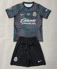26-27 Deportivo Guadalajara Goalkeeper Black Soccer Uniform-AY