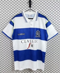 Retro Version 92-93 Queens Park Rangers F.C Home Blue&White Thailand Soccer Jersey AAA-3257