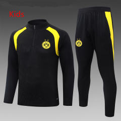 26-27 Borussia Dortmund Black Kids/Youth Soccer Tracksuit-815