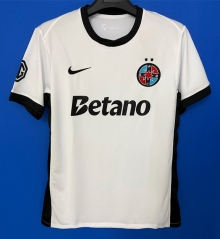 26-27 FC Steaua Bucureşti Away White Thailand Soccer Jersey AAA-6486