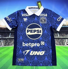 (S-4XL) 26-27 Motagua Home Blue Thailand Soccer Jersey AAA-3066