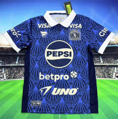 (S-4XL) 26-27 Motagua Home Blue Thailand Soccer Jersey AAA-3066
