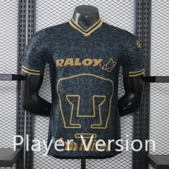 (S-3XL) Player Version 26-27 PA 2nd Away Black Thailand Soccer Jersey AAA-888