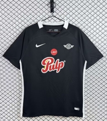 Retro Version 2017 Libertad Asuncion Away Black Thailand Soccer Jersey AAA-3257