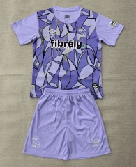26-27 Sheffield Wednesday Goalkeeper Purple Soccer Uniform-AY
