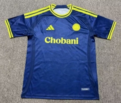 (S-4XL) 27-28 Fenerbahçe 2nd Away Blue Thailand Soccer Jersey AAA-0377
