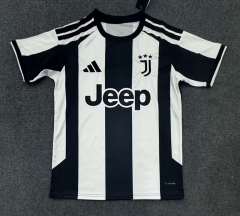 (S-4XL) 27-28 Juventus Home Black&White Thailand Soccer Jersey AAA-2315