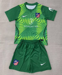 26-27 Atletico Madrid Goalkeeper Green Soccer Uniform-AY