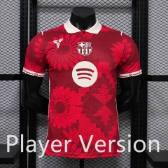Player Version 26-27 Special Version Barcelona Red Thailand Soccer Jersey AAA-3596