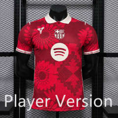 Player Version 26-27 Special Version Barcelona Red Thailand Soccer Jersey AAA-3596