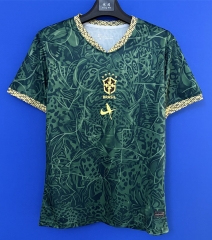 26-27 Special Version Panther Version Brazil Green Thailand Soccer Jersey AAA-6486