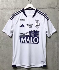 26-27 Stade Brestois 29 Away White Thailand Soccer Jersey AAA-6156