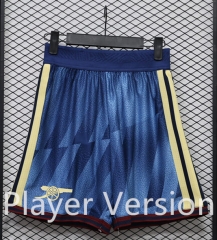 Player Version 26-27 Arsenal Away Blue Thailand Soccer Shorts-888