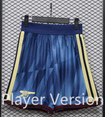 Player Version 26-27 Arsenal Away Blue Thailand Soccer Shorts-888