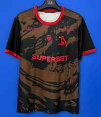 (S-4XL) 26-27 Dynamo Moscow 2nd Away Black&Red Thailand Soccer Jersey AAA-6486
