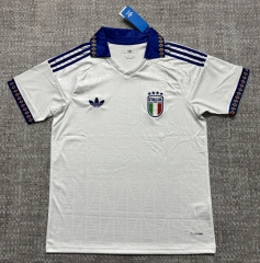 (S-4XL) 2027 Italy Away White Thailand Soccer Jersey AAA-4506