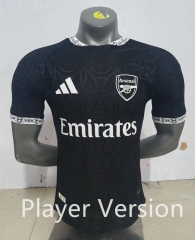 Player Version 27-28 Arsenal 2nd Away Black Thailand Soccer Jersey AAA-1047