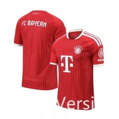 Without Brand Logo Player Version 26-27 Bayern München Home Red Thailand Soccer Jersey AAA-9031