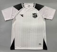 (S-4XL) 26-27 Ceará SC Away White Thailand Soccer Jersey AAA-5668
