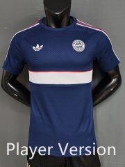 (S-3XL) Player Version 26-27 Retro Version Bayern München Royal Blue Thailand Soccer Jersey AAA-9926