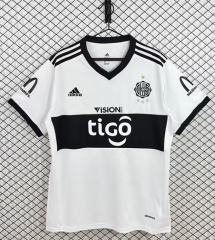 Retro Version 2017 Olimpia Asunción Home White Thailand Soccer Jersey AAA-3257