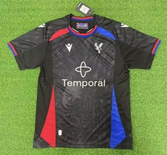 (S-4XL) 26-27 Crystal Palace Away Black Thailand Soccer Jersey AAA-403