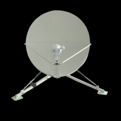 Alignsat 1.2M Fiber Glass Portable Offset Antenna