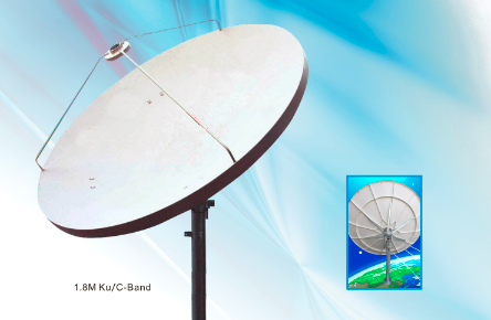 Alignsat 1.8M TVRO Fiber Glass Antenna