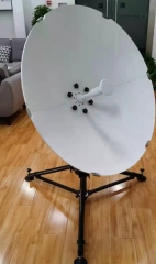 Alignsat New type 1.0meter Ku band Manual flyaway antenna deliveried to customer