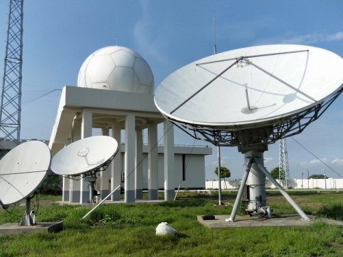 Alignsat 6.2m earth station antenna