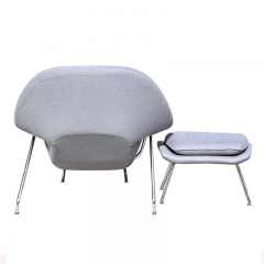 Womb Chair and Ottoman