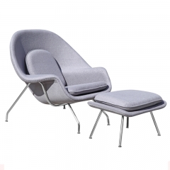 Womb Chair and Ottoman