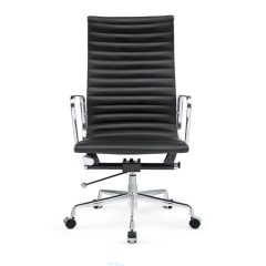 Charles Eames Style High Back Ribbed Management Office Chair