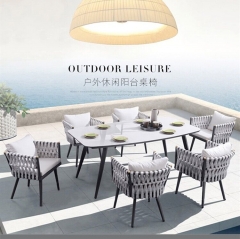 Outdoor Rope Leisure and Dining Chair