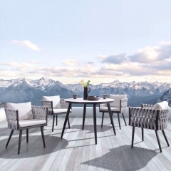 Outdoor Rope Leisure and Dining Chair