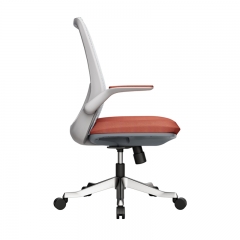 Office Chair -White Orange