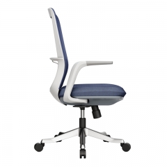 Office Chair -White Blue