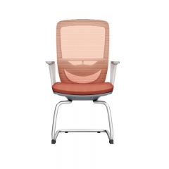 Office Conference Chair -White Orange