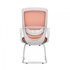 Office Conference Chair -White Orange